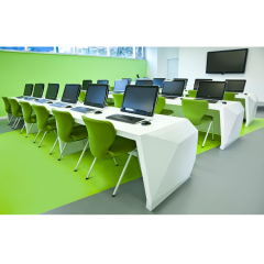 Office Furniture Long Workstation Table Stand Up Office Desk Set