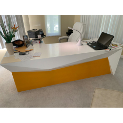 Diamond Shape Office Desk Office Sit to Standing Workstation Desk