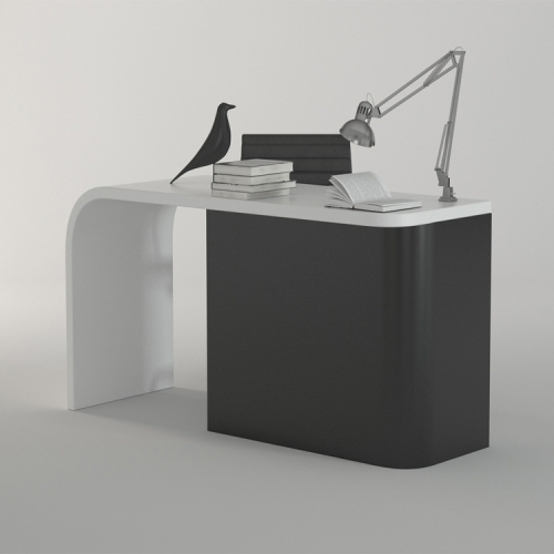 Factory Custom Modern Office Furniture Clear Acrylic Computer Desk