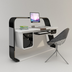 Foldable Office Computer Desk Modern Design Executive Office Table