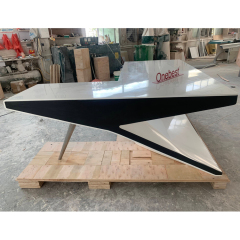 Hot Sale Portable Office Desk Table Unique CEO Room Furniture