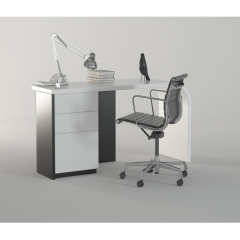 Factory Custom Modern Office Furniture Clear Acrylic Computer Desk