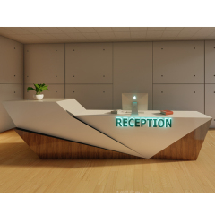 Clothing Store Convenience Store Cashier Counter LED Reception Desk