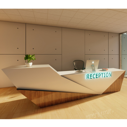 Clothing Store Convenience Store Cashier Counter LED Reception Desk