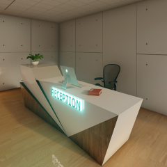 Clothing Store Convenience Store Cashier Counter LED Reception Desk