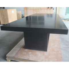 Luxury Black Office Furniture Meeting Room Boardroom Conference Table