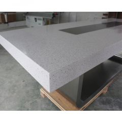Quartz Stone Conference Table Microphone Folding Design Meeting Table