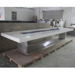 Modern Style Office Stone Conference Table Meeting Room Table Customized
