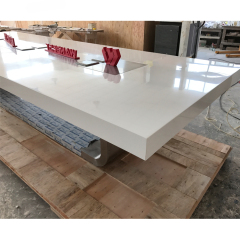 Factory Wholesale 12 Feet Long Conference Table with Power Sockets