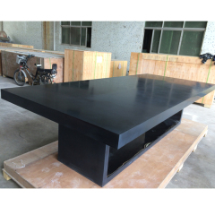 Luxury Black Office Furniture Meeting Room Boardroom Conference Table