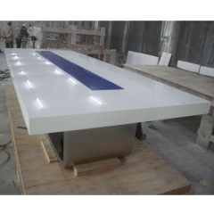 Modern Style Office Stone Conference Table Meeting Room Table Customized