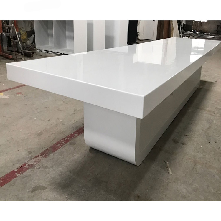 Ikea Conference Table Pure White Color 20 Person Boardroom Table