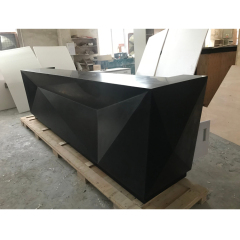 Black Light Up Bar Table Drink Wine Bar Counter Design with Machines