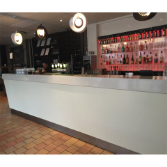Nightclub Wine Bar Illuminated Led Bar Counter Design Modern Style