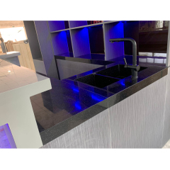 Table Display Shelves Modern Coffee Shop Counter Design Used Equipment