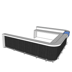 Commercial Design Used Equipment Cafe Bar Decoration Coffee Shop Counter