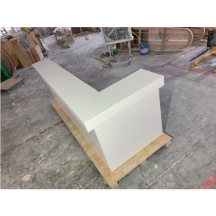 Simple Design L Shaped Bar Counter for Home Furniture