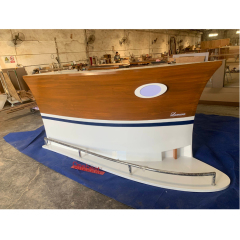 Simple Style Commercial Restaurant Furniture Boat Bar Counter Table