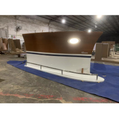 Simple Style Commercial Restaurant Furniture Boat Bar Counter Table