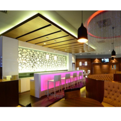 Coffee Shop LED Bar Counter Refrigerator Worktop Chiller Bar Counter