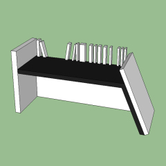 Training Institution Reception Desk Beauty Salon Simple Reception Table
