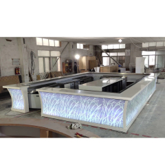 Onebest Hot Sale Mobile Illuminated Led Bar Counter for Nightclub