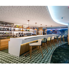 Competitive Price Of The Bubble Tea Counter Modern Sea Food Bar Counter