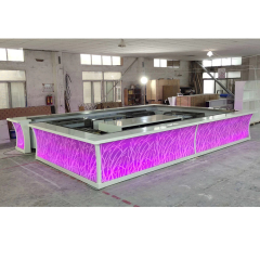 Onebest Hot Sale Mobile Illuminated Led Bar Counter for Nightclub