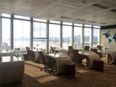 Hongkong Office Building Furniture Modern Long Conference Table Chairs
