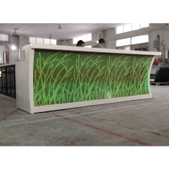 Onebest Hot Sale Mobile Illuminated Led Bar Counter for Nightclub