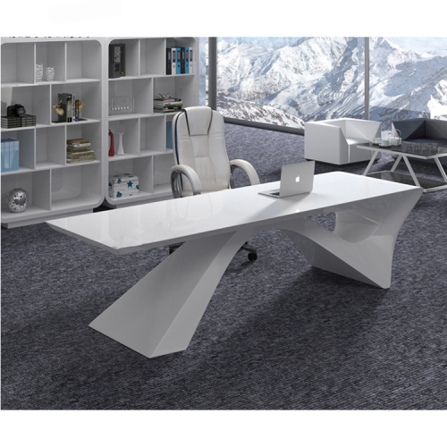 Executive Office Table Foshan Boss Desk Executive Desk White Color