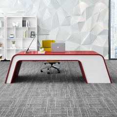 Ergonomic Comfortable Design Black Office Desk Set Home Study Table