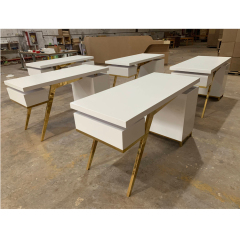 Simple Modern Boss Computer Desk Executive Staff Office Table