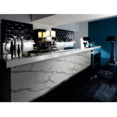 Luxury Appearance Acrylic Resin Modern LED Hotel Cake Bar Counter