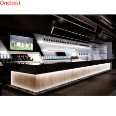 Manufacturer for LED Bar Furniture Modern Sintered Stone Bar Counter