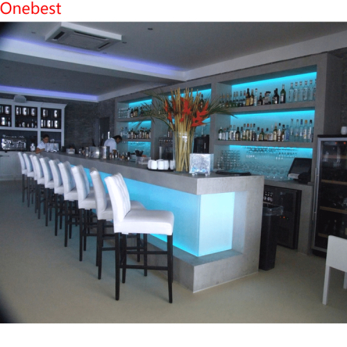 Manufacturer for LED Bar Furniture Modern Sintered Stone Bar Counter