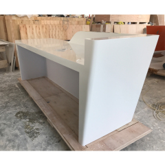 8 Feet Led Cash Table Shop Counter Reception Desk for One Person