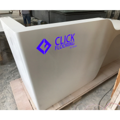 8 Feet Led Cash Table Shop Counter Reception Desk for One Person