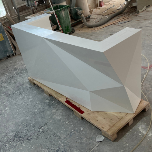 Build Your Idea Reception Desk In Store Clinic Center Stone Reception Table