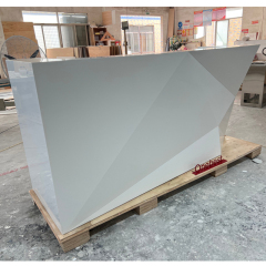 Build Your Idea Reception Desk In Store Clinic Center Stone Reception Table