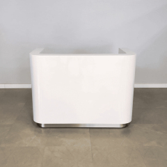 Los Angeles Design Small Office Reception Desks Round Corner Welcome Desk