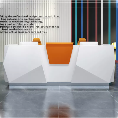 Traditional Design Reception Desks Check-in Counter for Lobbies