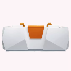 Traditional Design Reception Desks Check-in Counter for Lobbies
