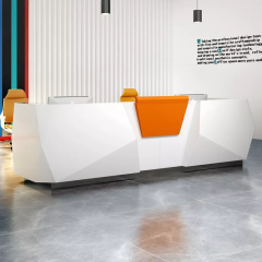Traditional Design Reception Desks Check-in Counter for Lobbies