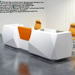 Traditional Design Reception Desks Check-in Counter for Lobbies