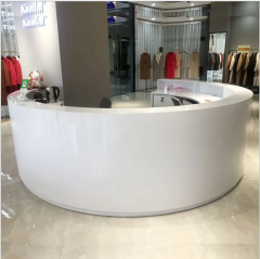 Reception Desk Beauty Salon Traditional Design Front Lobby Counter