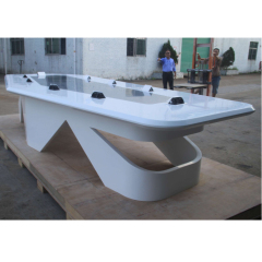 16 Person Conference Table Specifications Modern Artificial Marble Stone Meeting Table