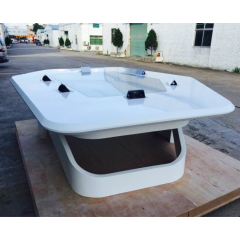 16 Person Conference Table Specifications Modern Artificial Marble Stone Meeting Table