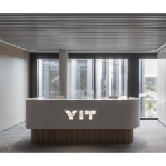 Reception Desk Singapore Led White Reception Counter Table with Storage