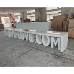 Apple Store Corian Service Table Counter Letters Design Model Reception Desks